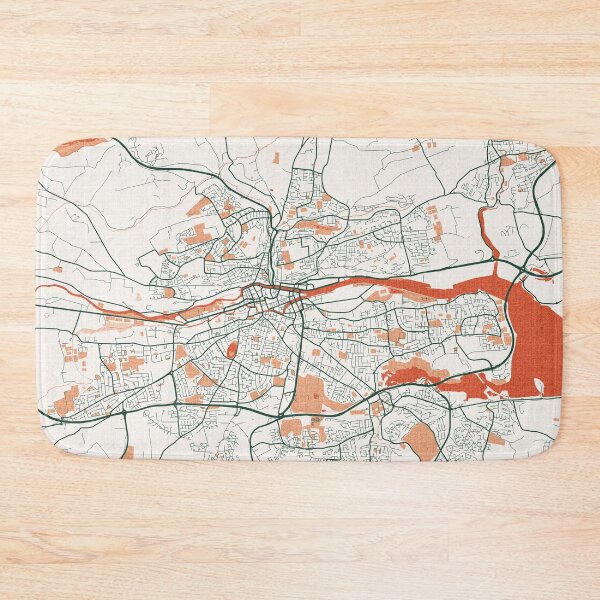 Artikelvorschau, Cork Stadtplan von Irland - Bohemian entworfen und verkauft von deMAP.
