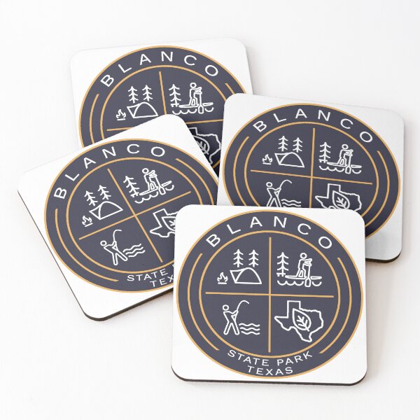 Item preview, Blanco State Park Heraldic Logo designed and sold by VanyaKar.