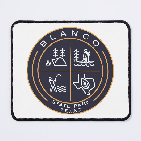 Item preview, Blanco State Park Heraldic Logo designed and sold by VanyaKar.