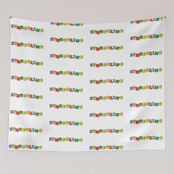 Item preview, "Struggling" Refrigerator Magnet Design designed and sold by Jam-B-Designs.
