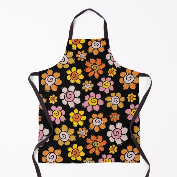 Item preview, 90s floral - black background designed and sold by TheGuidedPixie.