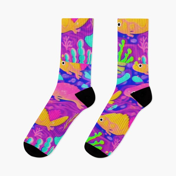 Item preview, Weird fish in a coral reef designed and sold by Spits Designs.