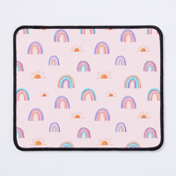 Item preview, Cute blue pink purple rainbow designed and sold by inkbearblue.