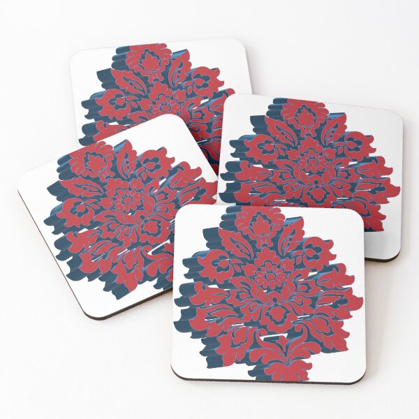 Item preview, The Red Damask designed and sold by JakeSellsArt.