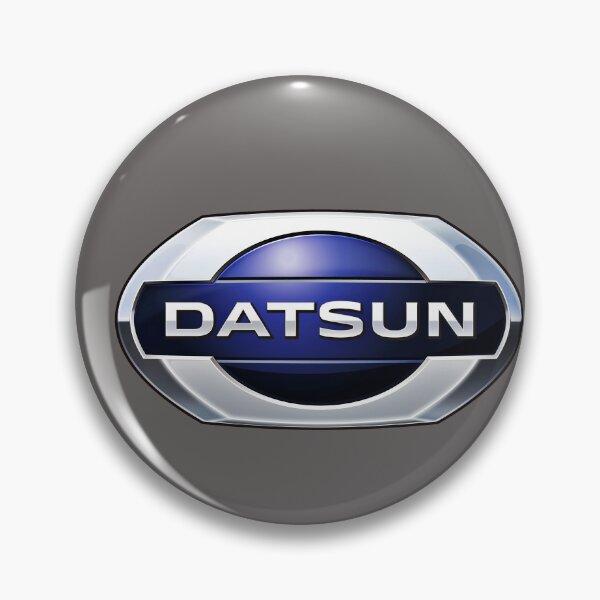 Item preview, light grey datsun badge designed and sold by krusenairen.