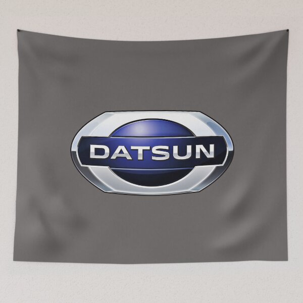 Item preview, light grey datsun badge designed and sold by krusenairen.