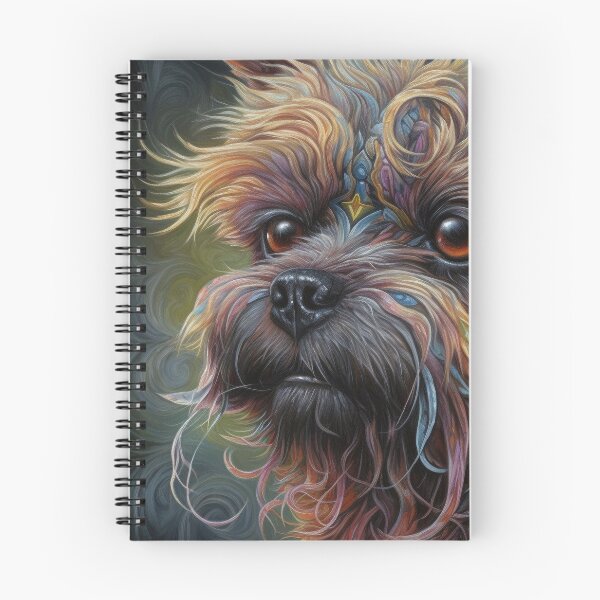Item preview, Affenpinscher Floral Dog Art 4 designed and sold by DiatomDesigns.