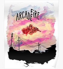 Arcade Fire Suburbs Poster