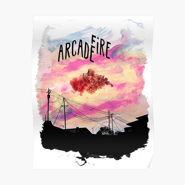 Arcade Fire Suburbs Poster