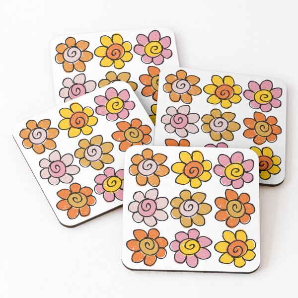 Item preview, 90s floral - white background  designed and sold by TheGuidedPixie.