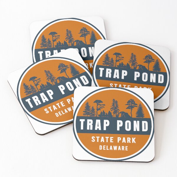 Item preview, Trap Pond State Park Logo designed and sold by VanyaKar.