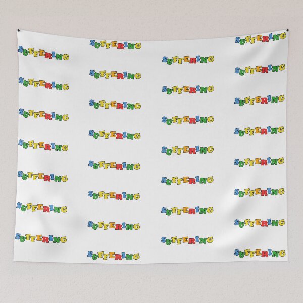 Item preview, "Suffering" Refrigerator Magnet Design designed and sold by Jam-B-Designs.