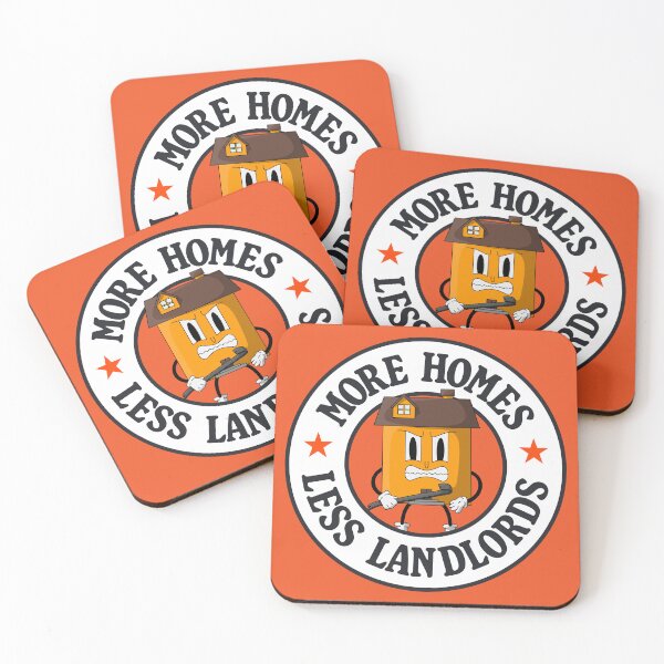 Item preview, More Homes Less Landlords designed and sold by Picket Club.