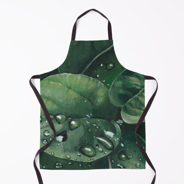 Item preview, Water Drops on Leaves Painting designed and sold by Heezel.