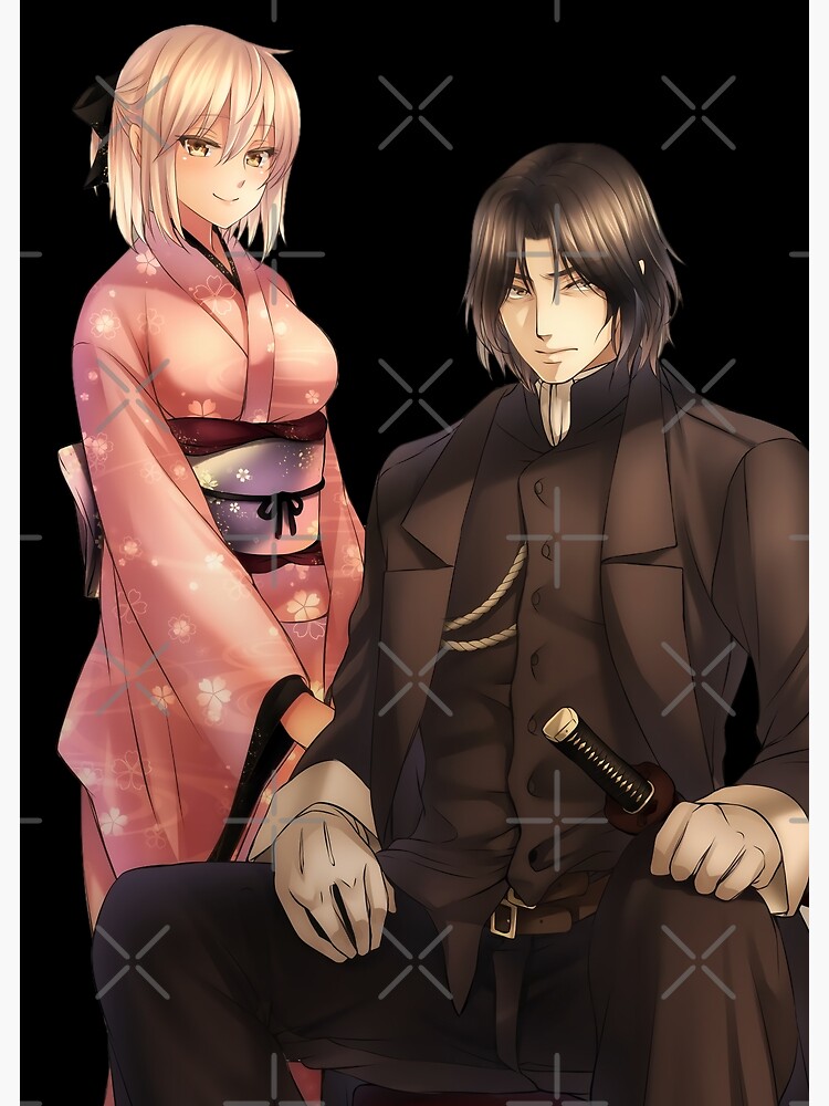 Hijikata Toshizo Drifters Anime Girl Fanart Poster for Sale by