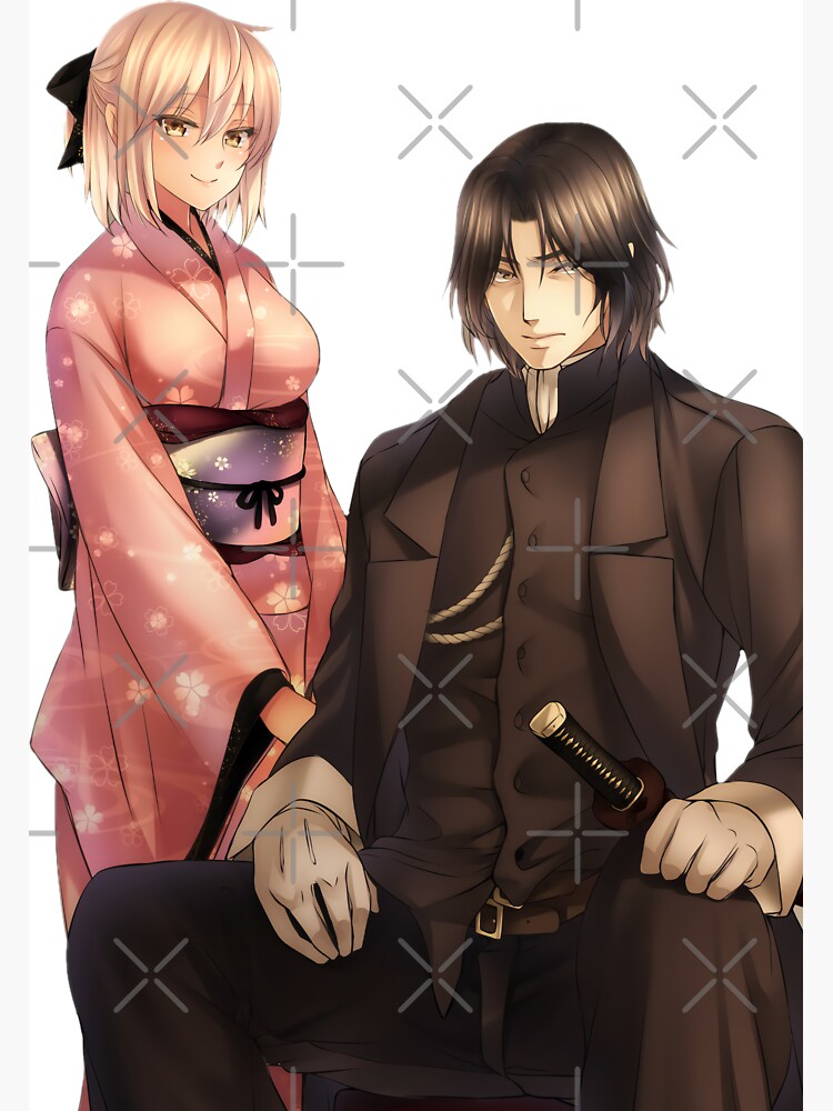 Hijikata Toshizo Drifters Anime Girl Fanart Poster for Sale by