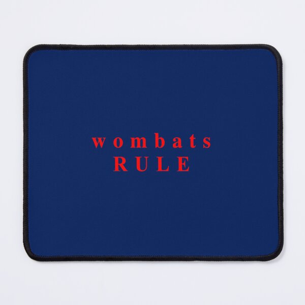 Item preview, WOMBATS RULE, WOMBYS RULE, WOMBATS ARE THE BEST Premium Scoop designed and sold by railynbrodie12.