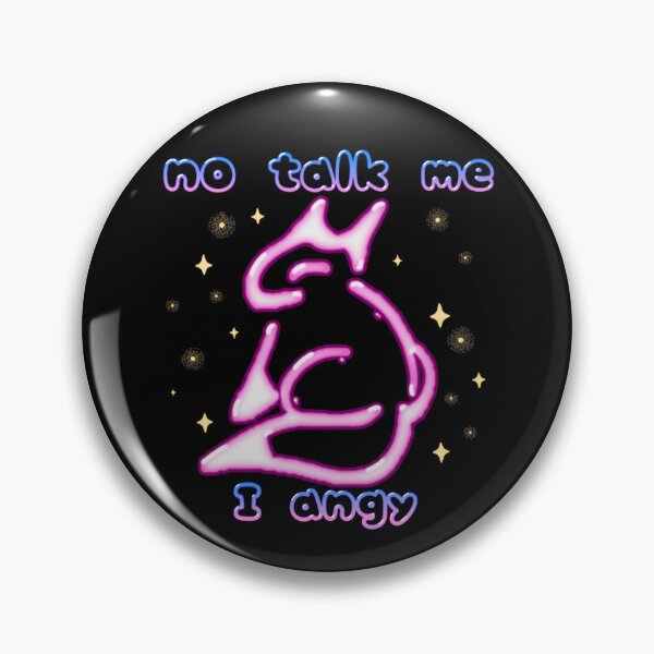 Item preview, No Talk Me, I Angy designed and sold by KatzenbarZeit.