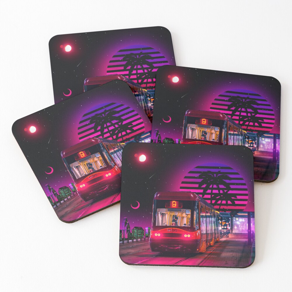 Item preview, Coasters (Set of 4) designed and sold by Moonquestart.