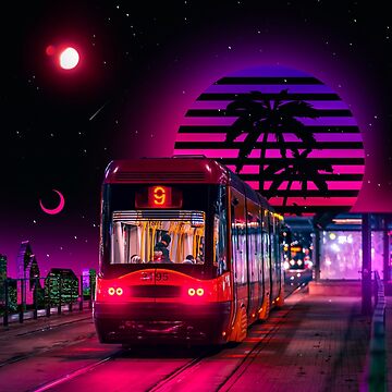 Artwork thumbnail, Synth Train by Moonquestart
