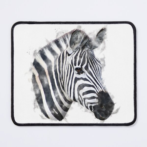 Item preview, Zebra Watercolour Artwork designed and sold by Typeglyphs.