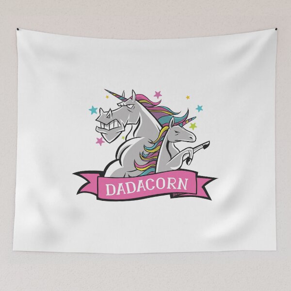 Item preview, unicorn daddy designed and sold by Roy & Pride.