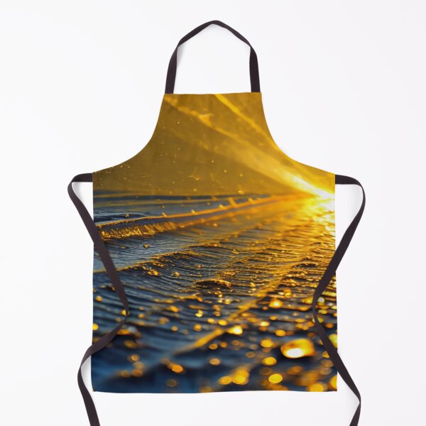 Item preview, Golden Sunrise Shimmering on the Waves of the Ocean Water designed and sold by deniselynnimage.