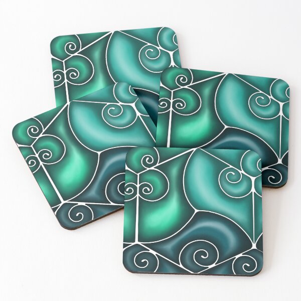 Item preview, Emerald Waves designed and sold by lezell.