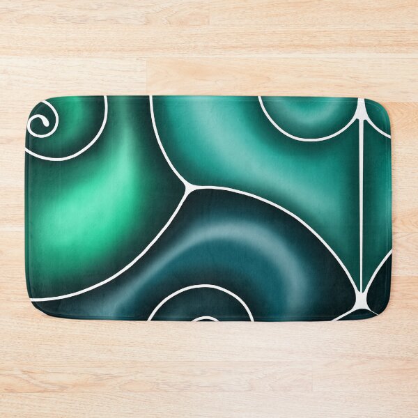 Item preview, Emerald Waves designed and sold by lezell.