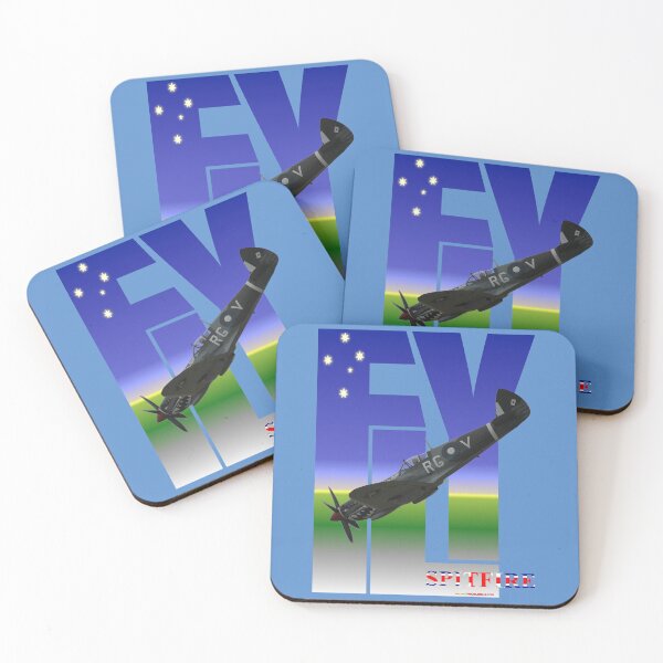 Item preview, Fly Design - Spitfire VH-HET, Australia 2010 designed and sold by muz2142.
