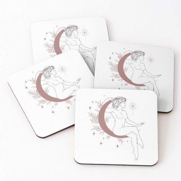 Item preview, Empowering Minimalist: Human Body, Moon, Stars, Sun, Flower, Tattoo, Earth, Infinity, & Goddess designed and sold by angelyara.