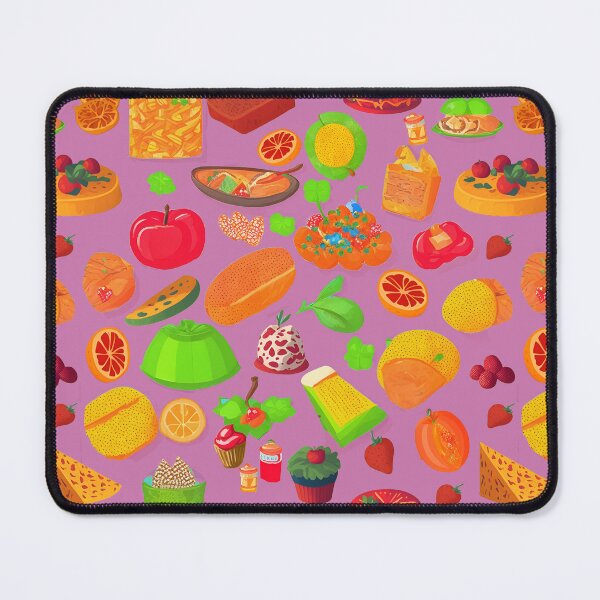 Item preview, Colorful Food Art Pattern designed and sold by Digi Artworks Store.