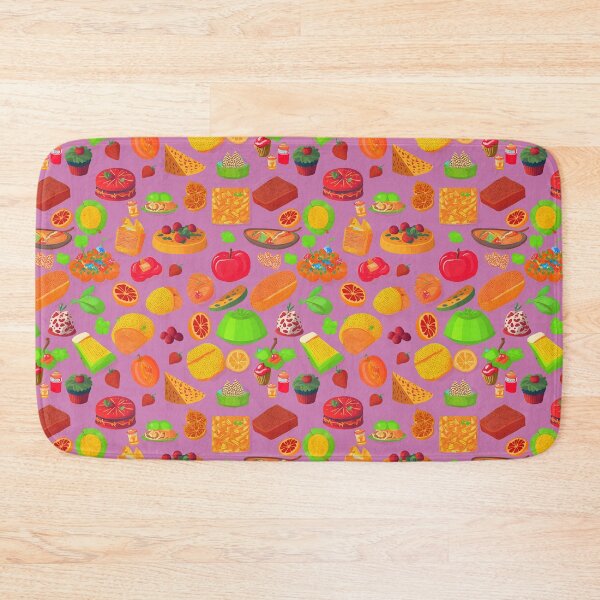 Item preview, Colorful Food Art Pattern designed and sold by Digi Artworks Store.
