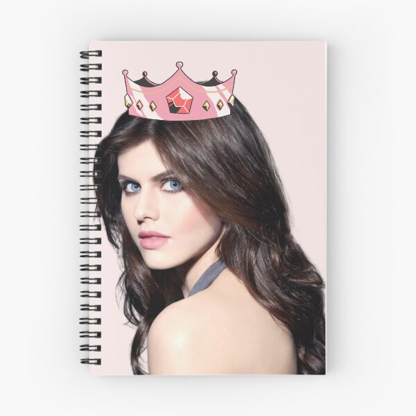 Item preview, Alexandra Daddario Pink Princess Crown Lovely Photo designed and sold by CollageHeaven.