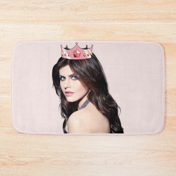Item preview, Alexandra Daddario Pink Princess Crown Lovely Photo designed and sold by CollageHeaven.