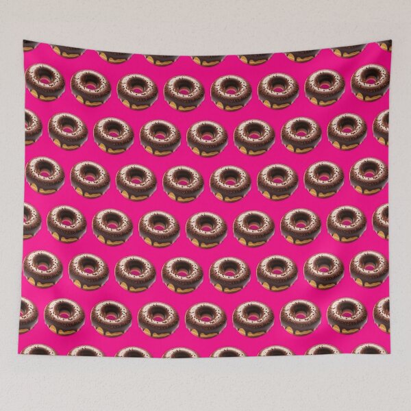 Item preview, Chocolate Donut Pattern designed and sold by ArtFactoryAI.