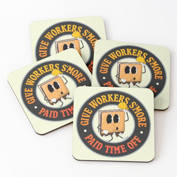 Item preview, Give Workers More Paid Time Off - S'more Pun - PTO designed and sold by Picket Club.
