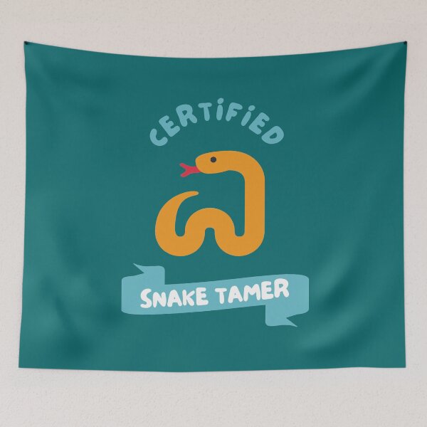 Item preview, Certified Snake Tamer designed and sold by GasconyPassion.