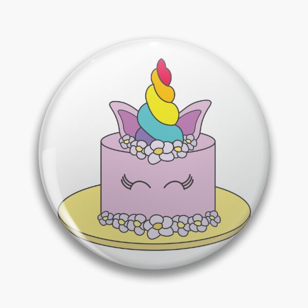 Item preview, Rainbow Unicorn Cake  designed and sold by Suzakara Designs.
