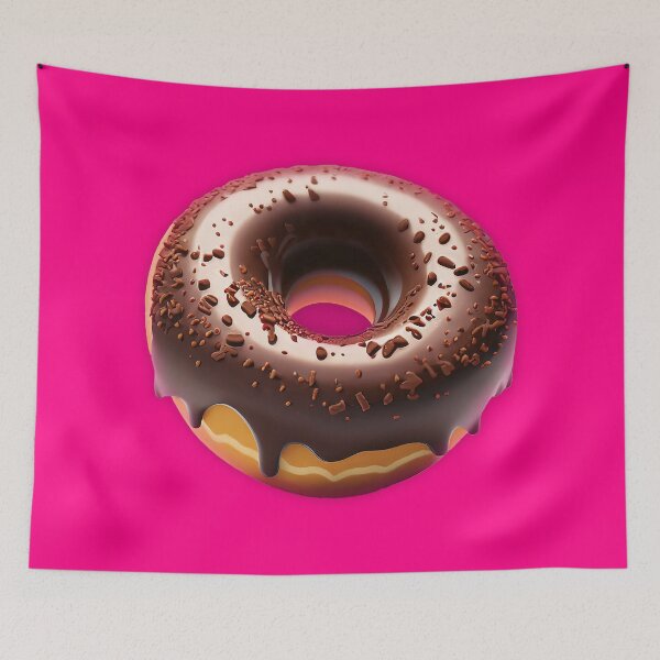 Item preview, Chocolate Donut designed and sold by ArtFactoryAI.