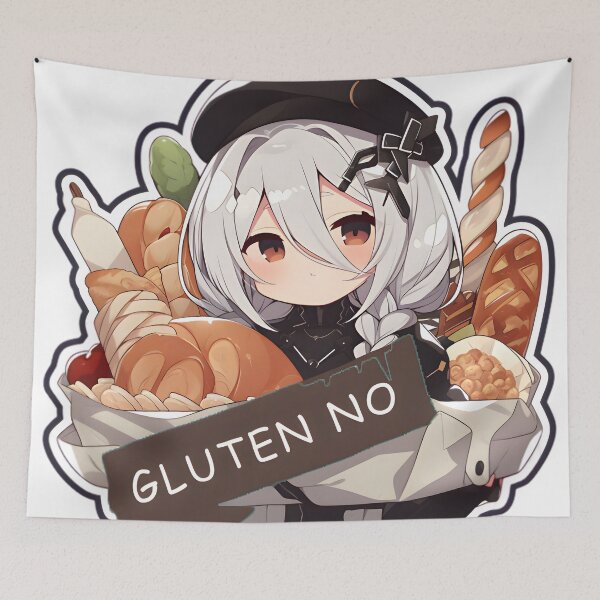 Artikelvorschau, Gluten Nein, ich kann kein Gluten essen entworfen und verkauft von sweetie-monster.