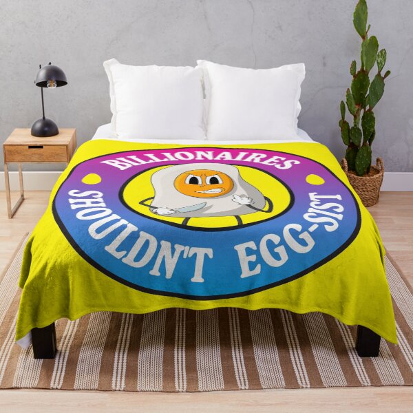 Item preview, Billionaires Shouldn't Exist - Egg Pun designed and sold by Picket Club.