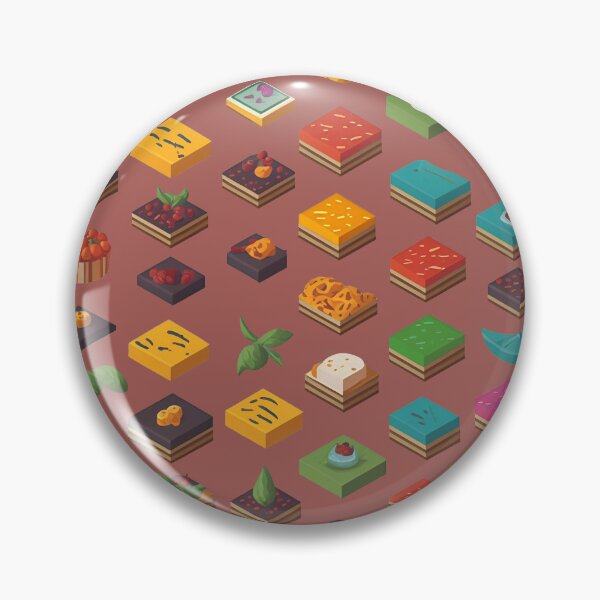 Item preview, Rainbow Cake Dessert Pattern  designed and sold by Digi Artworks Store.