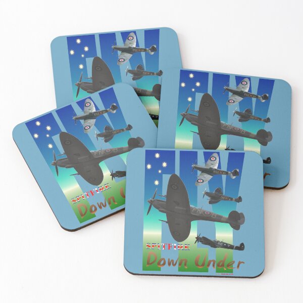 Item preview, Fly Design - Four Spitfires in Australia designed and sold by muz2142.