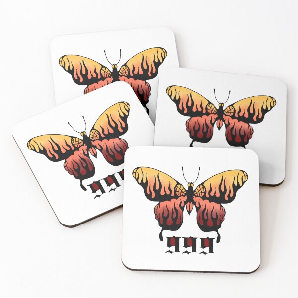 Item preview, 999 Butterfly - sunset designed and sold by baileyyfaith.