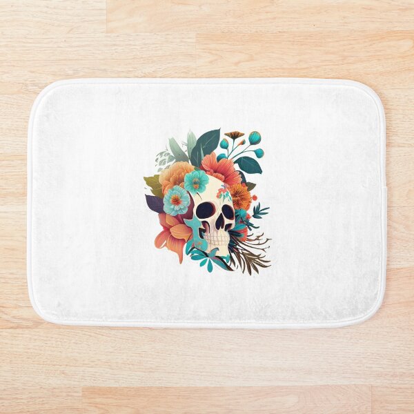 Item preview, Cool Sugar Skull Sticker designed and sold by nicephore.