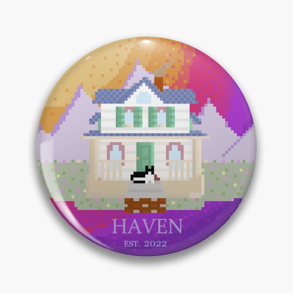 Item preview, Haven Logo - lilac designed and sold by fiercecoyote.