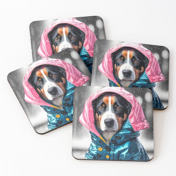 Item preview, Dog in a Raincoat designed and sold by Elisabeth Lucas.