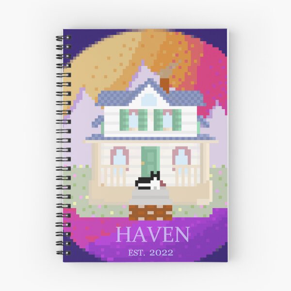 Item preview, Haven Logo - indigo designed and sold by fiercecoyote.