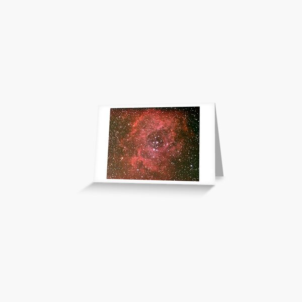 rosette nebula Greeting Card